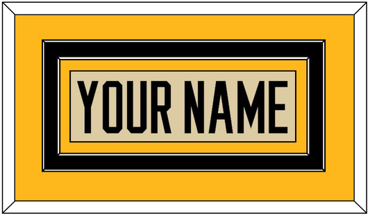 Pittsburgh Nameplate - 2023 Winter Classic Tan - Signature Tier 3