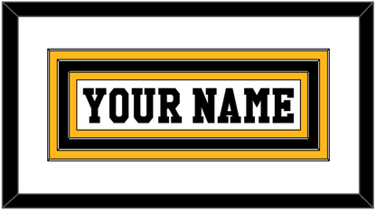 Pittsburgh Nameplate - Home White (1984-1988) - Premier Tier 1