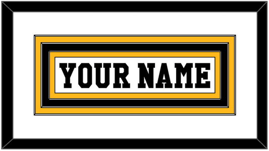 Pittsburgh Nameplate - Home White (1984-1988) - Premier Tier 1
