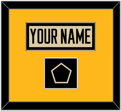 Pittsburgh Nameplate & 2023 Winter Classic Patch - Tan Jersey - Essential Tier 3