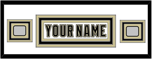 Pittsburgh Nameplate & 2 Stanley Cup Finals Patches - Road White (2007-2016) - Premier Tier 3