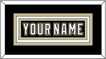 Pittsburgh Nameplate - Home Black (2007-2016) - Premier Tier 2