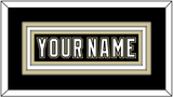 Pittsburgh Nameplate - Home Black (2007-2016) - Triple Mat 2