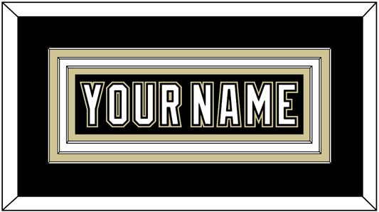 Pittsburgh Nameplate - Black Jersey (2000-2007) - Premier Tier 2