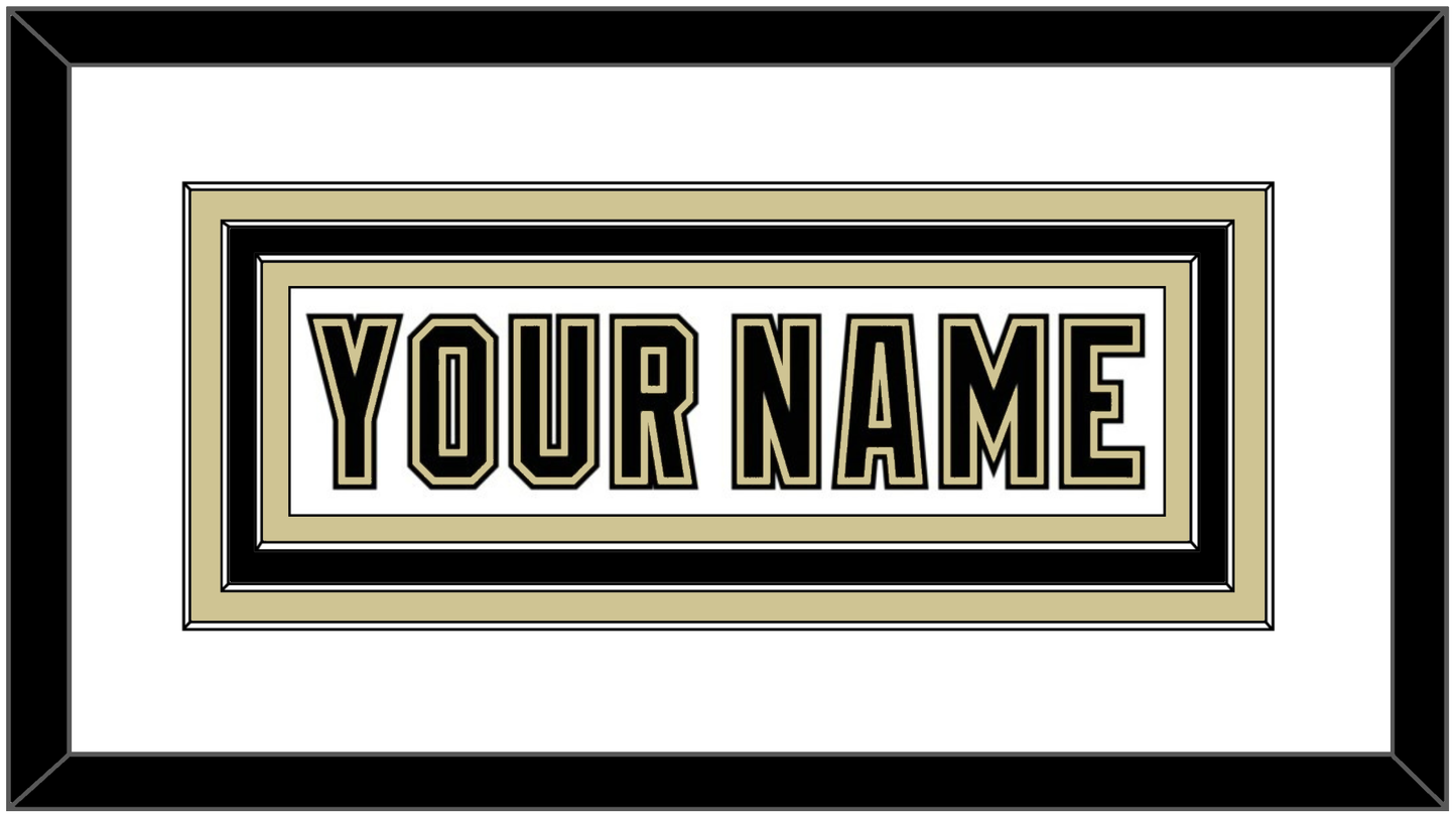 Pittsburgh Nameplate - White Jersey (2002-2007) - Premier Tier 1