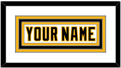 Pittsburgh Nameplate - Home White (1992-2002) - Premier Tier 1