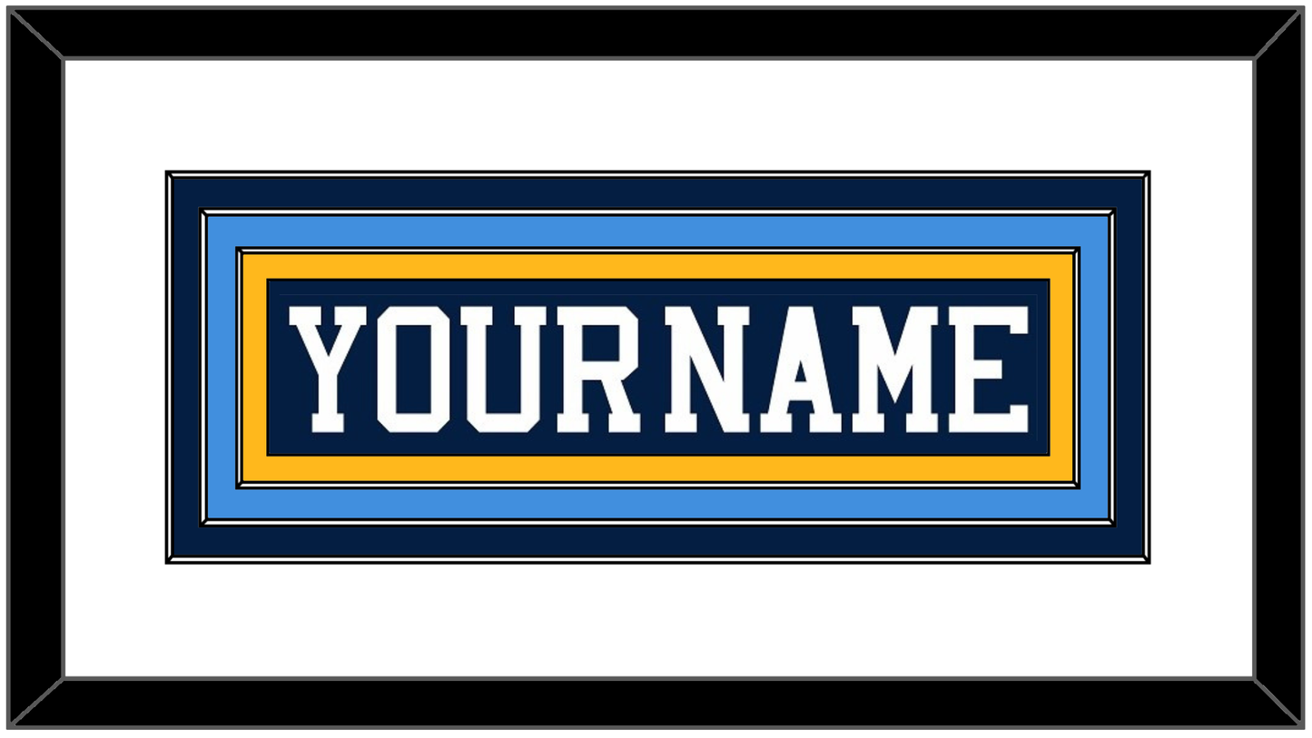Pittsburgh Nameplate - Road Blue (1977-1980) - Premier Tier 1