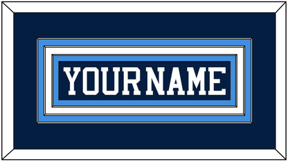Pittsburgh Nameplate - Road Blue (1977-1980) - Premier Tier 2