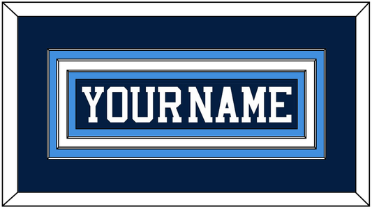 Pittsburgh Nameplate - Road Blue (1977-1980) - Premier Tier 2
