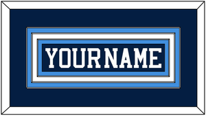 Pittsburgh Nameplate - Road Blue (1977-1980) - Triple Mat 2