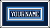 Pittsburgh Nameplate - Road Blue (1977-1980) - Triple Mat 2