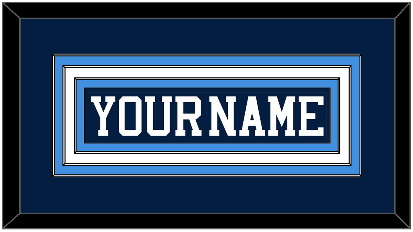 Pittsburgh Nameplate - Road Blue (1977-1980) - Premier Tier 2