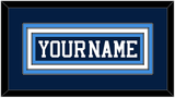 Pittsburgh Nameplate - Road Blue (1977-1980) - Triple Mat 2