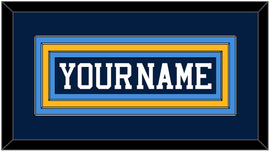 Pittsburgh Nameplate - Road Blue (1977-1980) - Premier Tier 3