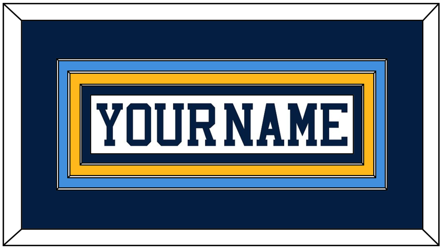 Pittsburgh Nameplate - Home White (1977-1980) - Premier Tier 3