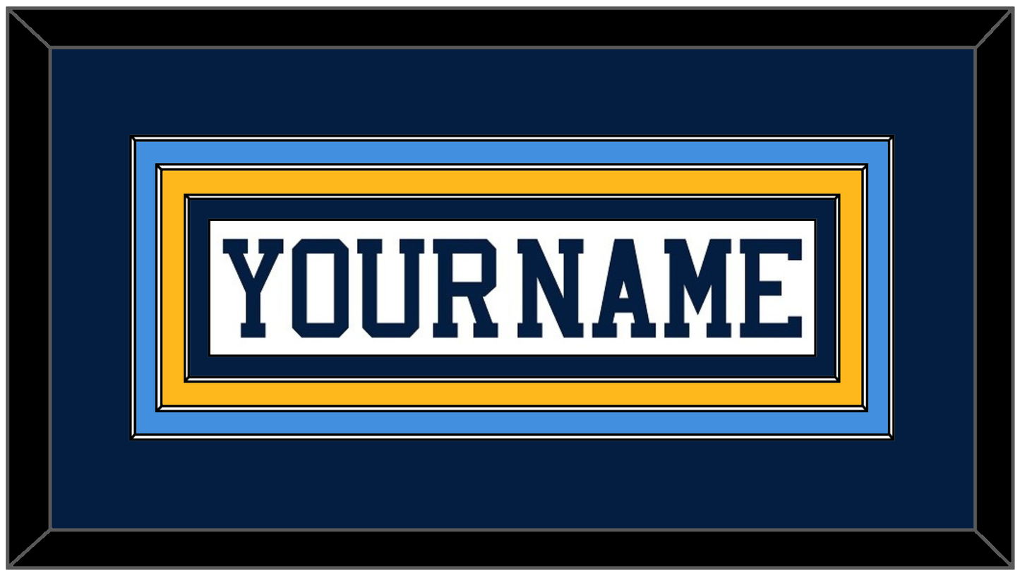 Pittsburgh Nameplate - Home White (1977-1980) - Premier Tier 3