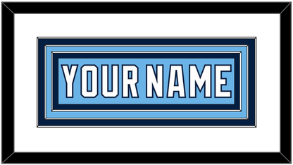 Pittsburgh Nameplate - Alternate Powder Blue (2008-2011) - Premier Tier 1