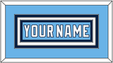 Pittsburgh Nameplate - 2008 Winter Classic Powder Blue - Triple Mat 2