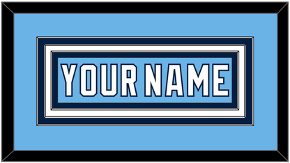 Pittsburgh Nameplate - Alternate Powder Blue (2008-2011) - Premier Tier 2