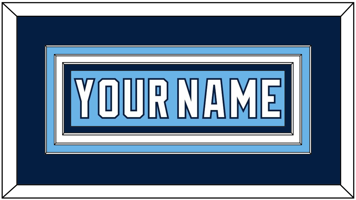 Pittsburgh Nameplate - 2008 Winter Classic Powder Blue - Premier Tier 3