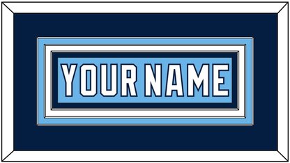Pittsburgh Nameplate - Alternate Powder Blue (2008-2011) - Premier Tier 3