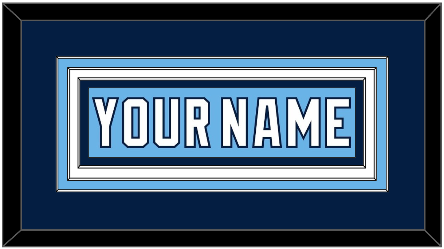 Pittsburgh Nameplate - Alternate Powder Blue (2008-2011) - Premier Tier 3