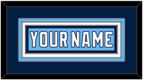 Pittsburgh Nameplate - 2008 Winter Classic Powder Blue - Triple Mat 3