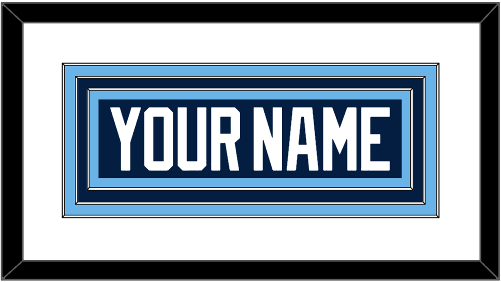 Pittsburgh Nameplate - 2011 Winter Classic Blue - Premier Tier 1
