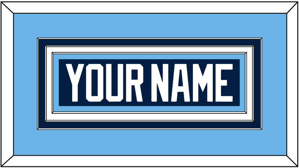 Pittsburgh Nameplate - Alternate Blue (2011-2013) - Premier Tier 2