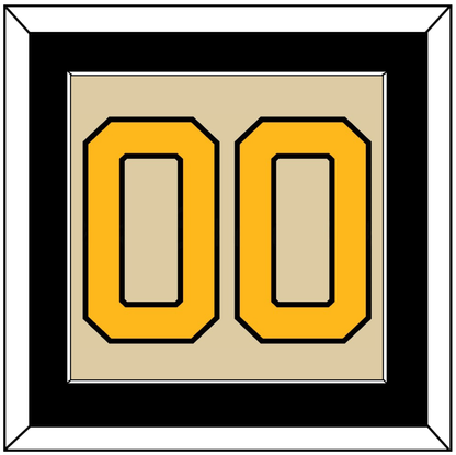 Pittsburgh Number (Back) - 2023 Winter Classic Tan - Essential Tier 2