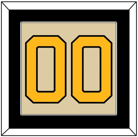 Pittsburgh Number (Back) - 2023 Winter Classic Tan - Essential Tier 2