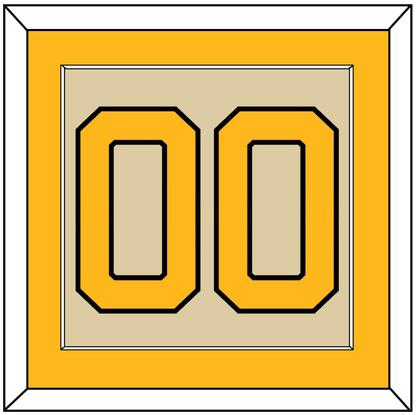 Pittsburgh Number (Back) - 2023 Winter Classic Tan - Essential Tier 3