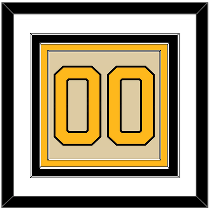 Pittsburgh Number (Back) - 2023 Winter Classic Tan - Premier Tier 2