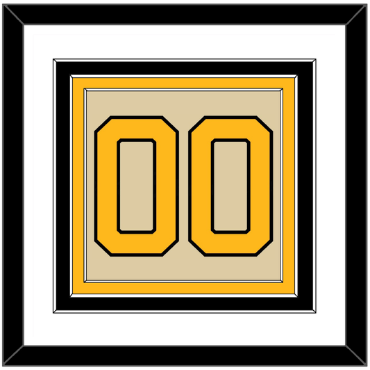 Pittsburgh Number (Back) - 2023 Winter Classic Tan - Premier Tier 2