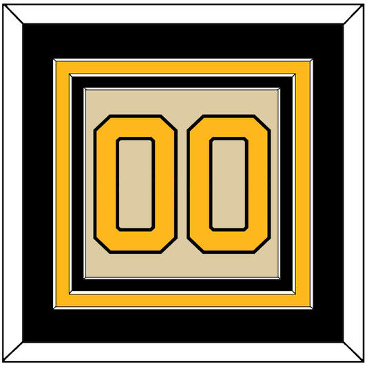 Pittsburgh Number (Back) - 2023 Winter Classic Tan - Premier Tier 3