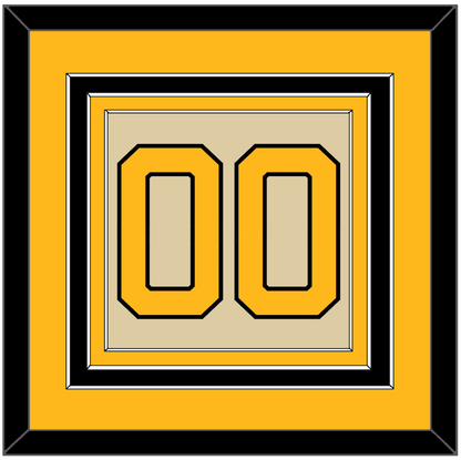 Pittsburgh Number (Back) - 2023 Winter Classic Tan - Premier Tier 4