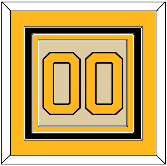 Pittsburgh Number (Back) - 2023 Winter Classic Tan - Premier Tier 4