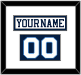 Pittsburgh Nameplate & Number (Shoulder) - Home White (1977-1980) - Single Mat 1