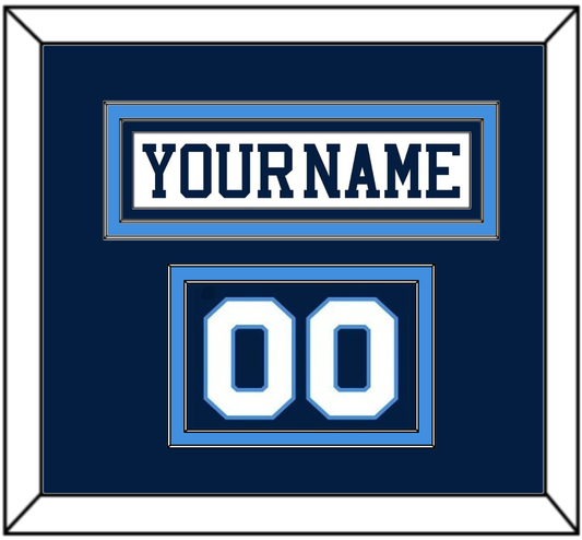 Pittsburgh Nameplate & Number (Shoulder) - Home White (1977-1980) - Signature Tier 2