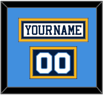 Pittsburgh Nameplate & Number (Shoulder) - Home White (1977-1980) - Signature Tier 3