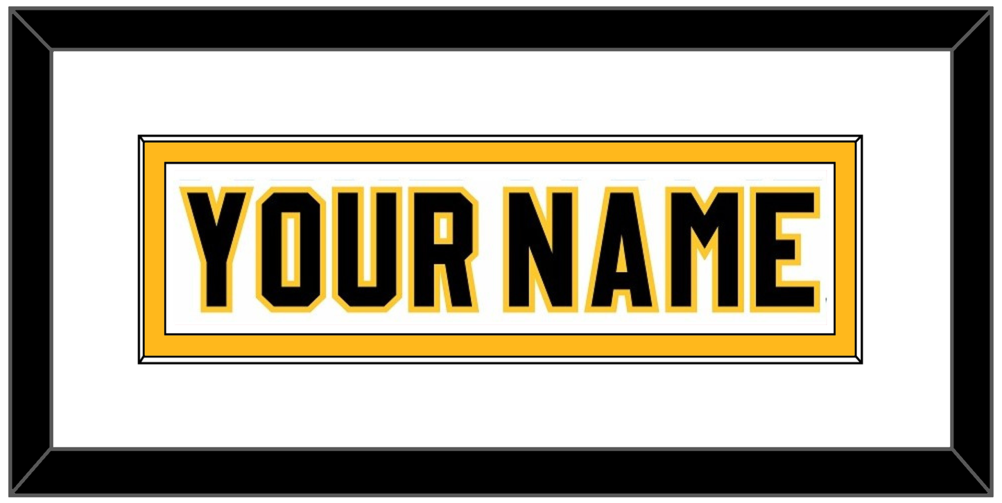 Pittsburgh Nameplate - Home White (1980-1981) - Essential Tier 1