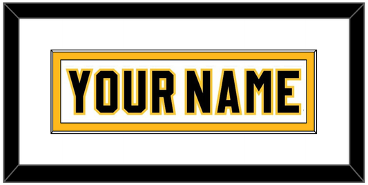 Pittsburgh Nameplate - Home White (1980-1981) - Essential Tier 1
