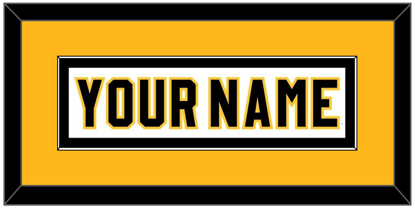 Pittsburgh Nameplate - Home White (1980-1981) - Essential Tier 3