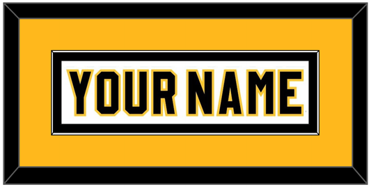 Pittsburgh Nameplate - Home White (1980-1981) - Essential Tier 3