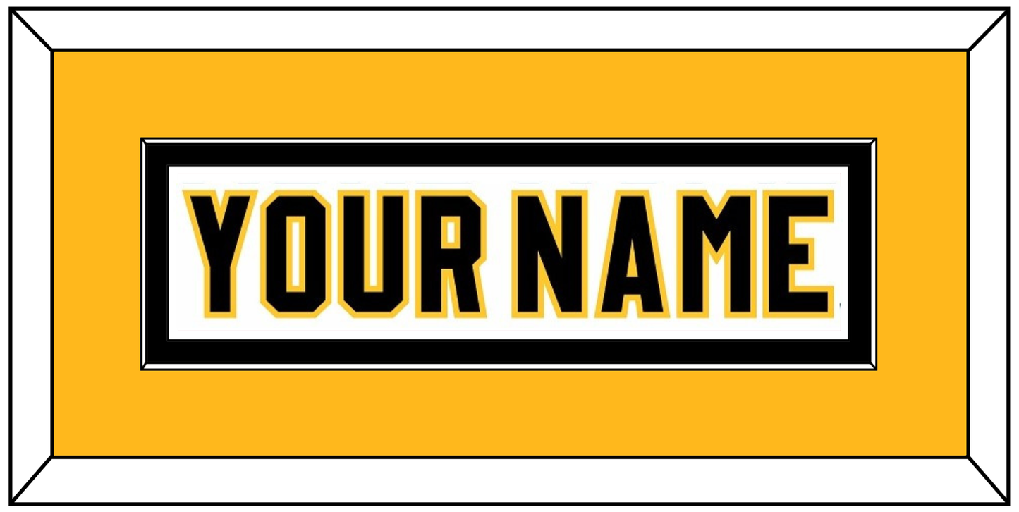 Pittsburgh Nameplate - Home White (1980-1981) - Essential Tier 3