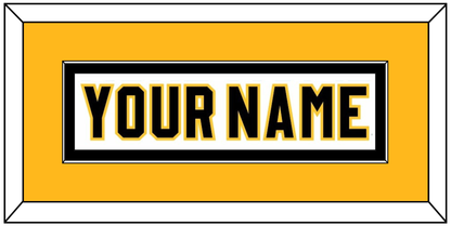 Pittsburgh Nameplate - Home White (1980-1981) - Essential Tier 3