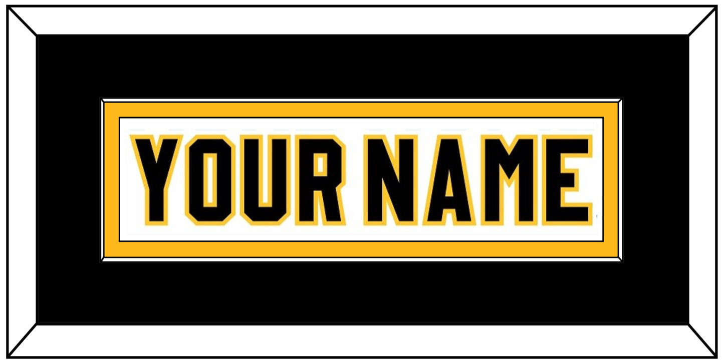 Pittsburgh Nameplate - Home White (1980-1981) - Essential Tier 2