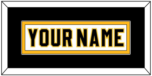 Pittsburgh Nameplate - Home White (1980-1981) - Essential Tier 2