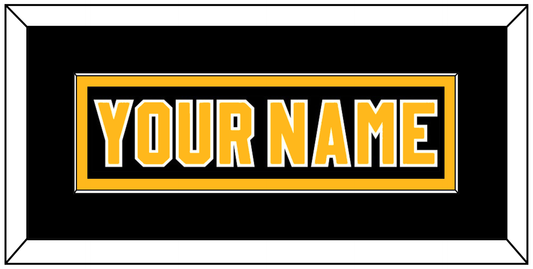 Pittsburgh Nameplate - Road Black (1980-1981) - Essential Tier 2