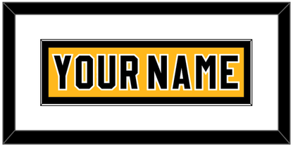Pittsburgh Nameplate - Alternate Gold (1980-1981) - Essential Tier 1